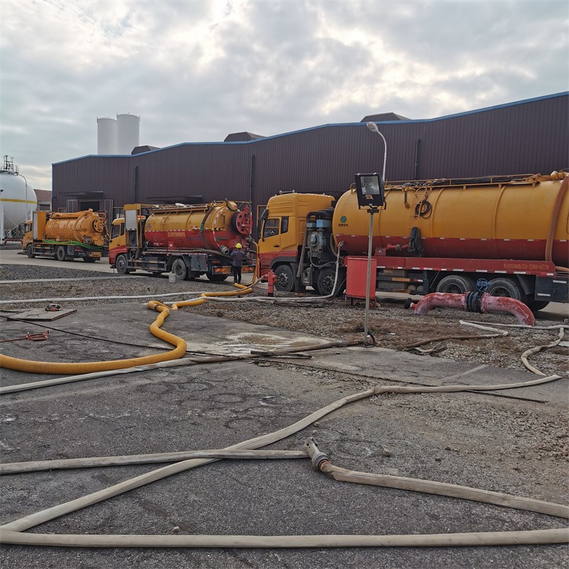 安福污水池清理