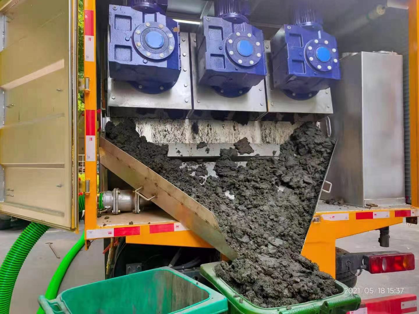 安福化粪池清掏城市维护站-泥浆净化干湿分离处理